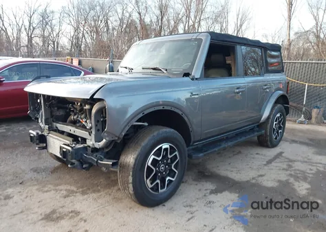 2022 Ford Bronco Outer Banks from USA, damaged, VIN 1FMEE5BP6NLB43454